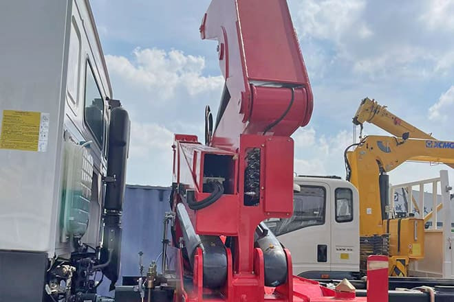 XCMG 20 Ft Side Lifter Truck for Sale in Papua New Guinea - Kontejnérový podvozek/ Výměnná nástavba: obrázok 3 XCMG 20 Ft Side Lifter Truck for Sale in Papua New Guinea - Kontejnérový podvozek/ Výměnná nástavba: obrázok 3