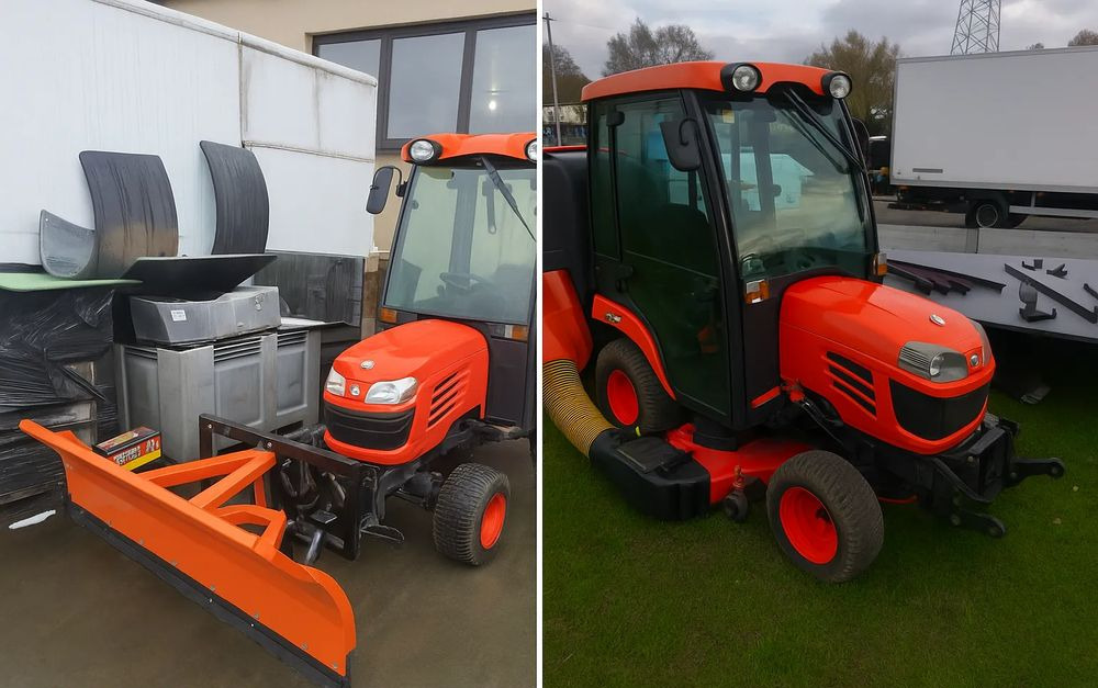 Kubota BX350 4x4 Traktorek komunalny kosiarka pług piaskarka pełen osprzęt - Komunálny traktor: obrázok 3 Kubota BX350 4x4 Traktorek komunalny kosiarka pług piaskarka pełen osprzęt - Komunálny traktor: obrázok 3