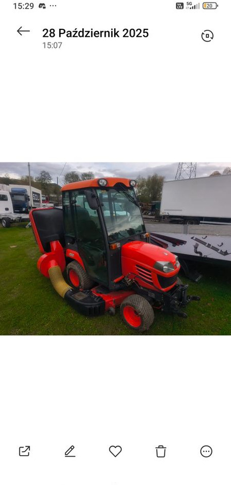 Kubota BX350 4x4 Traktorek komunalny kosiarka pług piaskarka pełen osprzęt - Komunálny traktor: obrázok 4 Kubota BX350 4x4 Traktorek komunalny kosiarka pług piaskarka pełen osprzęt - Komunálny traktor: obrázok 4