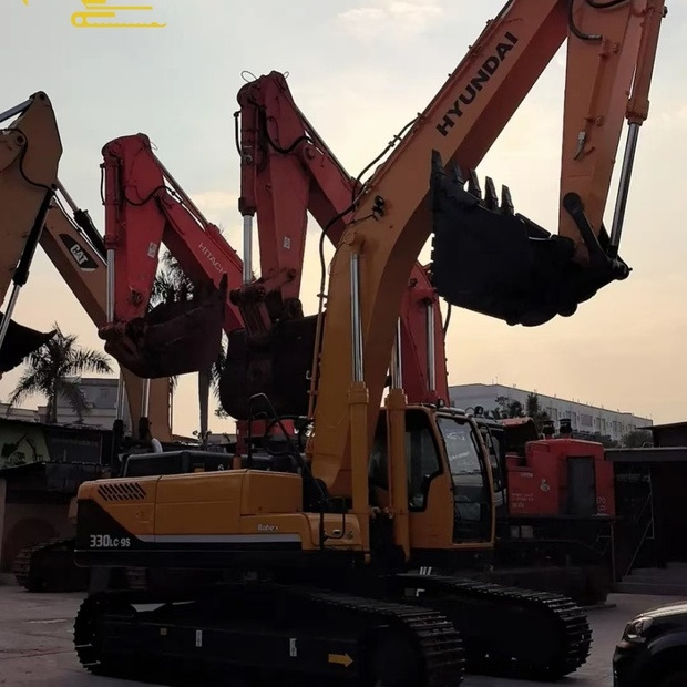 Pásové rýpadlo 2024 Hyundai R330: obrázok 9
