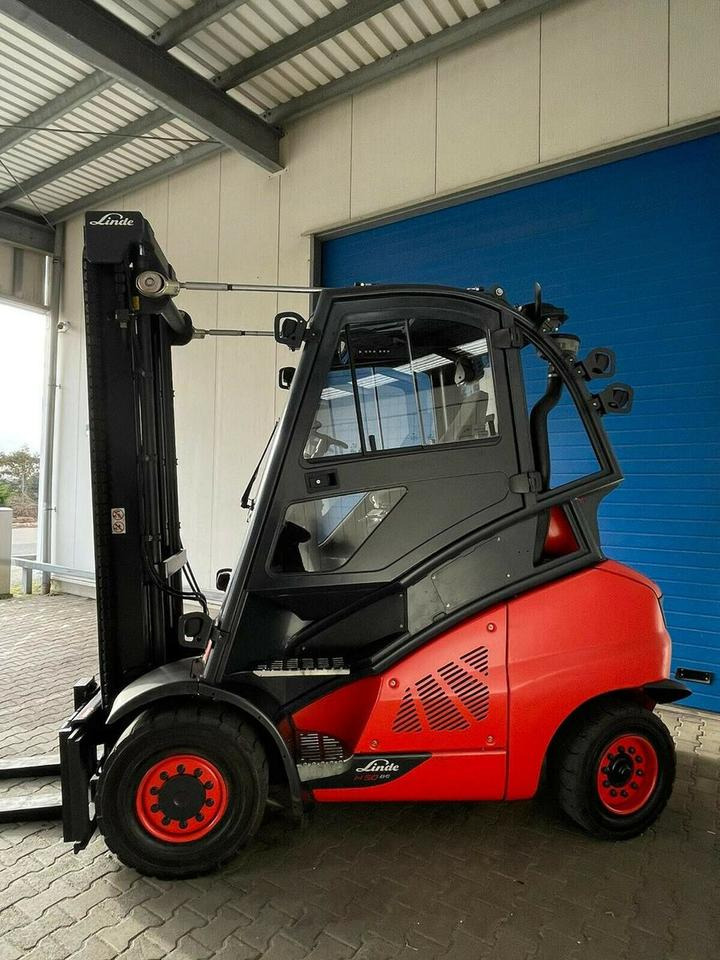 Linde Linde H 50 T - 7.390 h - Seitenschieber/Zinken neu - - Plynový vysokozdvižný vozík: obrázok 1 Linde Linde H 50 T - 7.390 h - Seitenschieber/Zinken neu - - Plynový vysokozdvižný vozík: obrázok 1