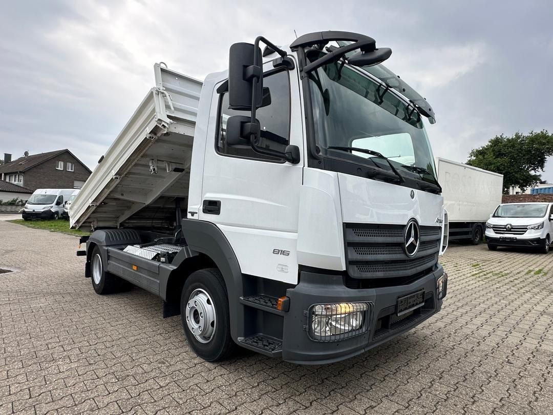 Mercedes-Benz Atego 818 Dreiseitenkipp Vermietung möglich - Sklápač, Auto s hydraulickou rukou: obrázok 1 Mercedes-Benz Atego 818 Dreiseitenkipp Vermietung möglich - Sklápač, Auto s hydraulickou rukou: obrázok 1