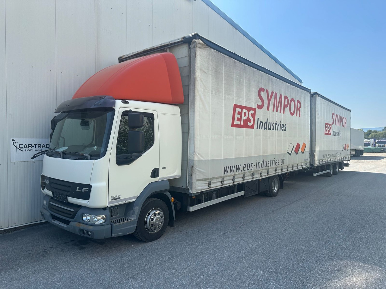 DAF LF 250 Schalter 120m° TÜV - Plachtové nákladné vozidlo: obrázok 1 DAF LF 250 Schalter 120m° TÜV - Plachtové nákladné vozidlo: obrázok 1