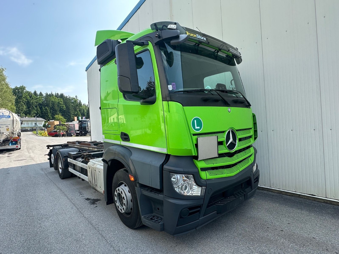 Mercedes-Benz Actros 2748 Wiesel Mafi Telberg - Kontejnérový podvozek/ Výměnná nástavba, Auto s hydraulickou rukou: obrázok 2 Mercedes-Benz Actros 2748 Wiesel Mafi Telberg - Kontejnérový podvozek/ Výměnná nástavba, Auto s hydraulickou rukou: obrázok 2