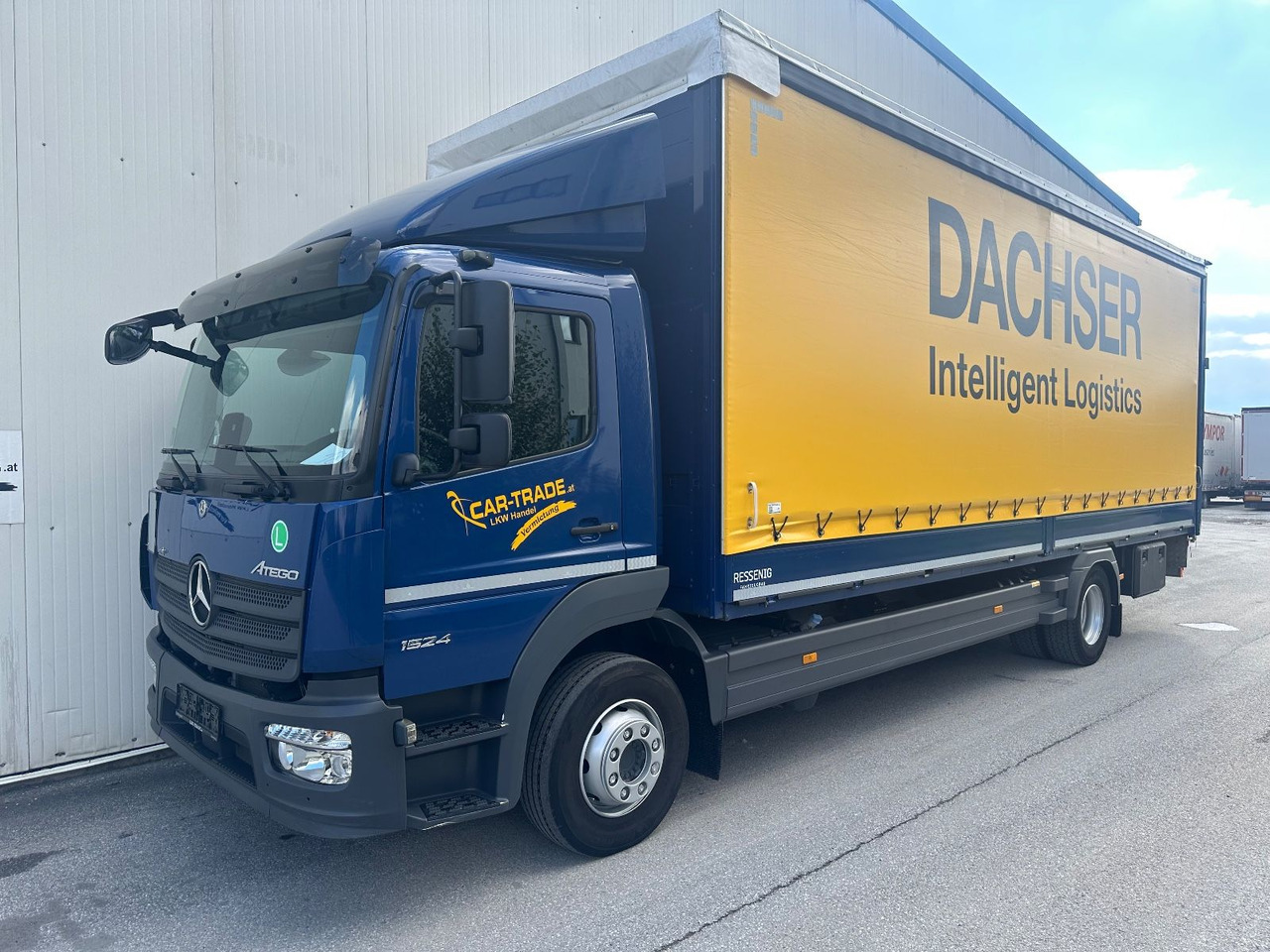 Mercedes-Benz Atego 1524 LBW - Plachtové nákladné vozidlo: obrázok 1 Mercedes-Benz Atego 1524 LBW - Plachtové nákladné vozidlo: obrázok 1
