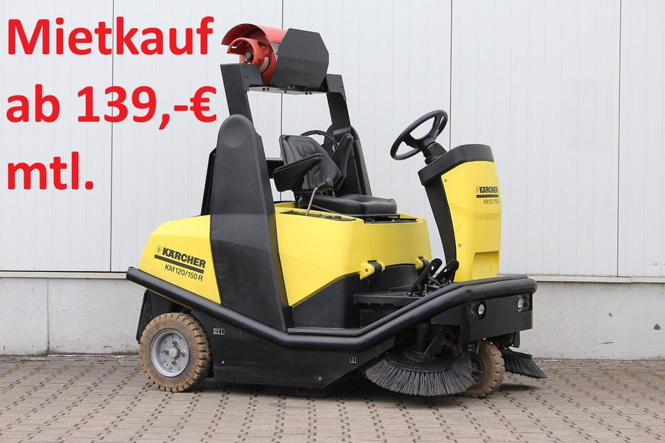 Kärcher KM120/150R LPG Aufsitz- Kehrsaugmaschine Kehrmaschine Gas - Priemyselný zametací stroj: obrázok 1 Kärcher KM120/150R LPG Aufsitz- Kehrsaugmaschine Kehrmaschine Gas - Priemyselný zametací stroj: obrázok 1