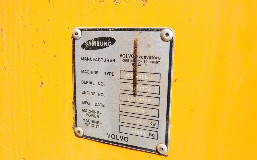 Zwolnica koparki Samsung SE 450 LC - Pásové rýpadlo: obrázok 2 Zwolnica koparki Samsung SE 450 LC - Pásové rýpadlo: obrázok 2