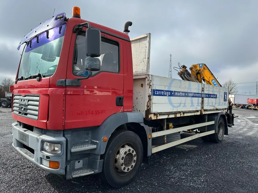 MAN TGM 18.280 *202000 km*Grue EFFER type 120 3 S*PREMIER PROPRIO - Auto s hydraulickou rukou, Valníkový/ Plošinový nákladný automobil: obrázok 1 MAN TGM 18.280 *202000 km*Grue EFFER type 120 3 S*PREMIER PROPRIO - Auto s hydraulickou rukou, Valníkový/ Plošinový nákladný automobil: obrázok 1