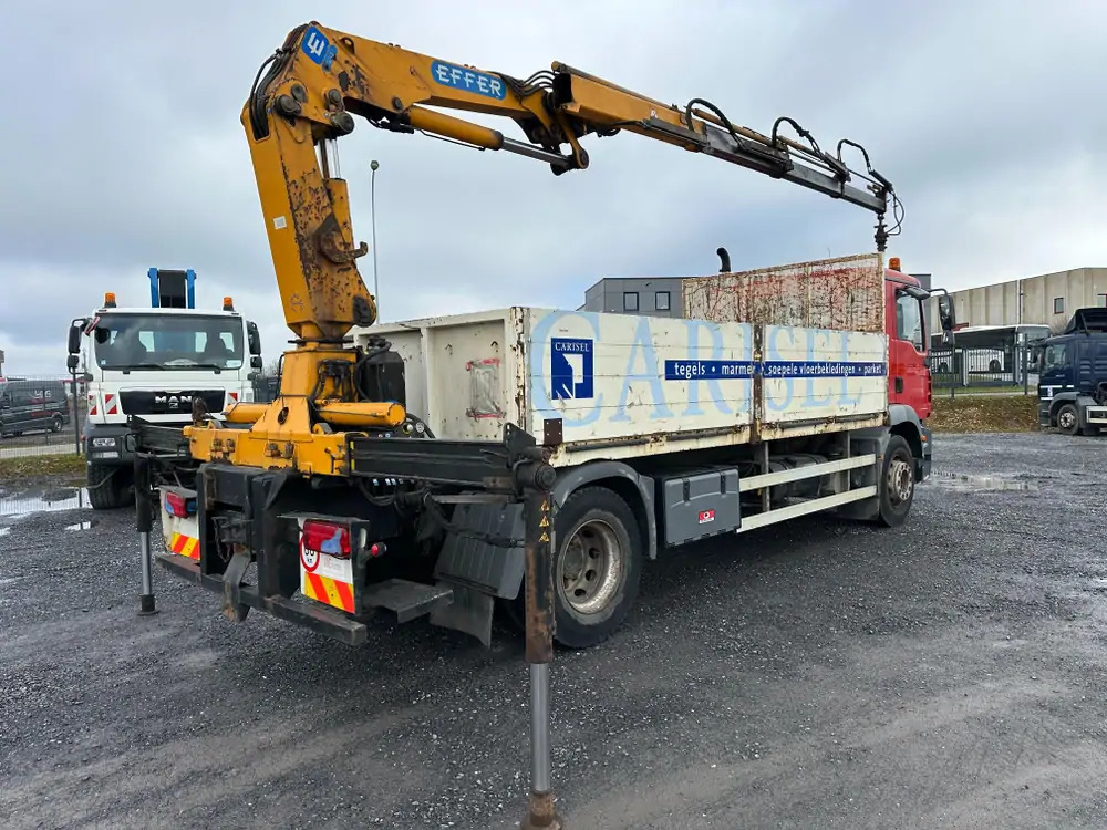 MAN TGM 18.280 *202000 km*Grue EFFER type 120 3 S*PREMIER PROPRIO - Auto s hydraulickou rukou, Valníkový/ Plošinový nákladný automobil: obrázok 2 MAN TGM 18.280 *202000 km*Grue EFFER type 120 3 S*PREMIER PROPRIO - Auto s hydraulickou rukou, Valníkový/ Plošinový nákladný automobil: obrázok 2