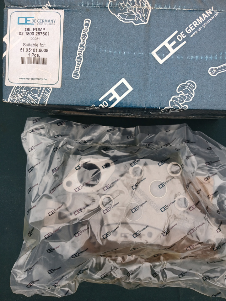 OE Germany Oilpump for MAN 0218002876008 - Olejové čerpadlo: obrázok 1 OE Germany Oilpump for MAN 0218002876008 - Olejové čerpadlo: obrázok 1