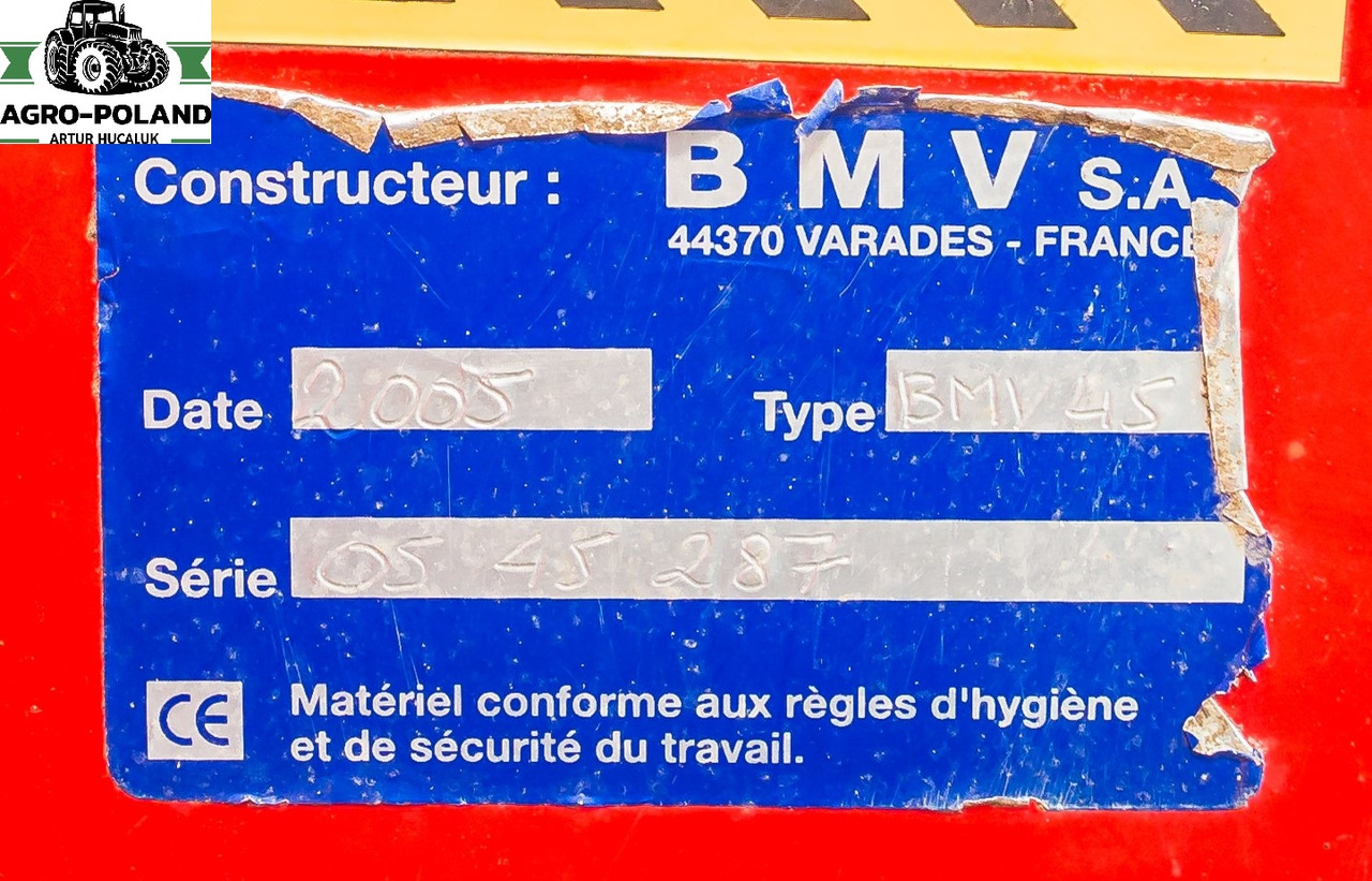 BMV 45 - 450 CM - 2005 ROK - Příslušenstvo pro řezačky: obrázok 5 BMV 45 - 450 CM - 2005 ROK - Příslušenstvo pro řezačky: obrázok 5