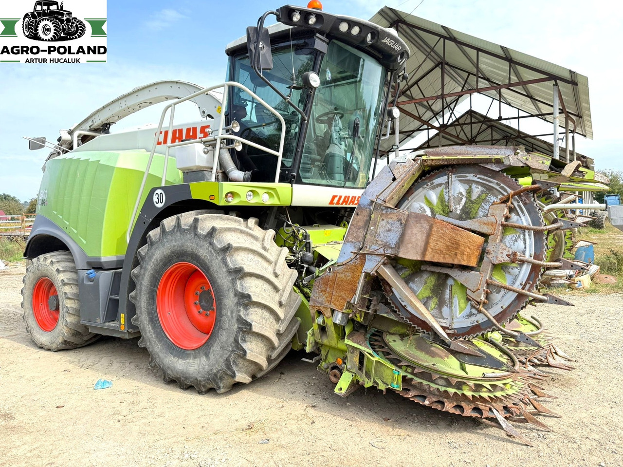 CLAAS JAGUAR 940 - 2014 ROK - 4X4 - Samohybná rezačka: obrázok 2 CLAAS JAGUAR 940 - 2014 ROK - 4X4 - Samohybná rezačka: obrázok 2