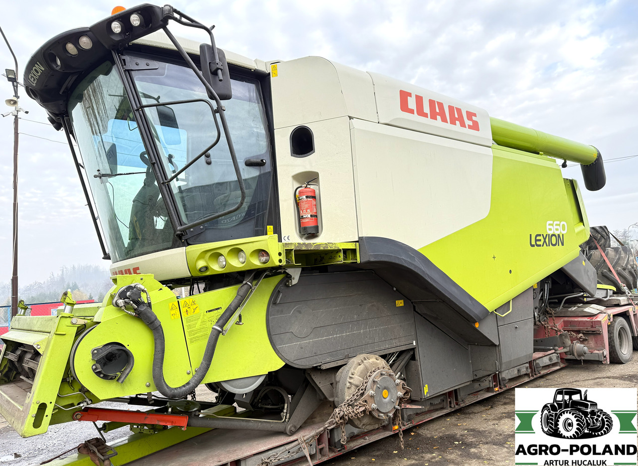 CLAAS LEXION 660 - 2013 ROK - NOWSZY MODEL - 2468 H - VARIO 750 - Obilný kombajn: obrázok 2 CLAAS LEXION 660 - 2013 ROK - NOWSZY MODEL - 2468 H - VARIO 750 - Obilný kombajn: obrázok 2