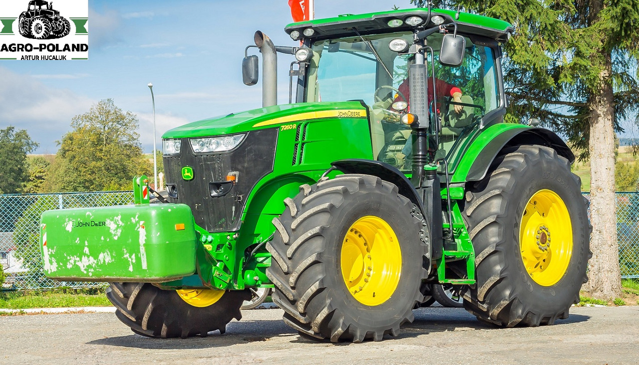 JOHN DEERE 7260 R - 8.515 h - WOM - TUZ - 2013 ROK - Traktor: obrázok 3 JOHN DEERE 7260 R - 8.515 h - WOM - TUZ - 2013 ROK - Traktor: obrázok 3