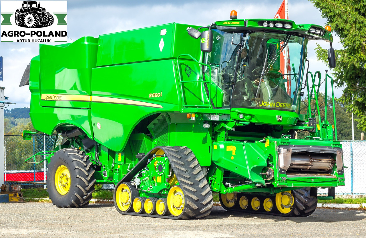 JOHN DEERE S 680 i - 1781/2705 h - 2014 ROK - 9,15 M - Z NIEMIEC - Obilný kombajn: obrázok 1 JOHN DEERE S 680 i - 1781/2705 h - 2014 ROK - 9,15 M - Z NIEMIEC - Obilný kombajn: obrázok 1