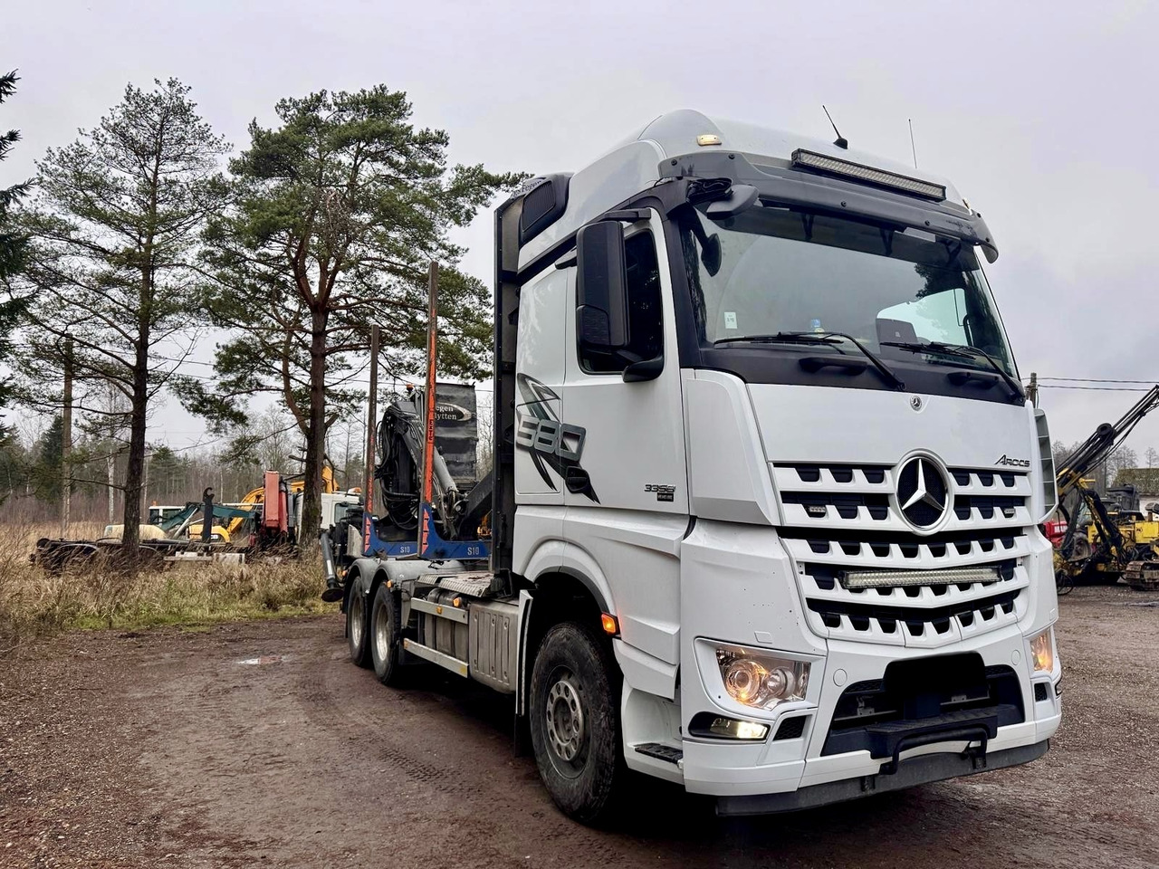 Mercedes Arocs 3358 L 6x4 Radstand 4500 Arocs 3358 L 6x4 - Nákladné vozidlo na prepravu dreva: obrázok 3 Mercedes Arocs 3358 L 6x4 Radstand 4500 Arocs 3358 L 6x4 - Nákladné vozidlo na prepravu dreva: obrázok 3