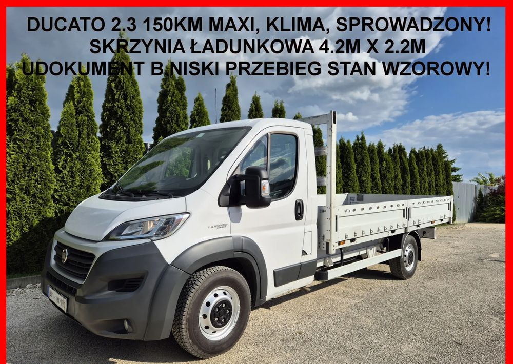 Fiat DUCATO 2.3 150KM MAXI - Dodávka valník: obrázok 1 Fiat DUCATO 2.3 150KM MAXI - Dodávka valník: obrázok 1