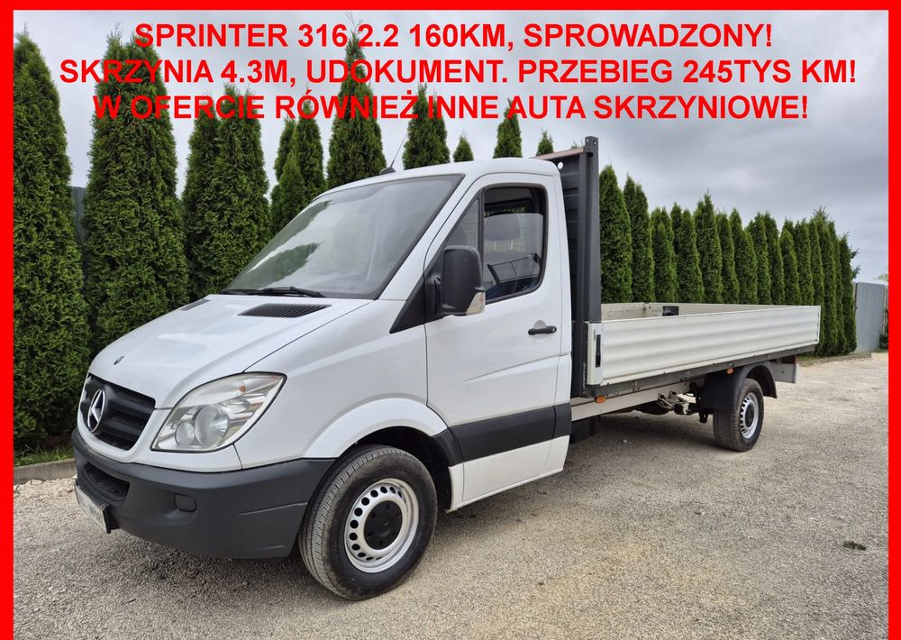 Mercedes-Benz 316CDI 2.2 160KM - Dodávka valník: obrázok 2 Mercedes-Benz 316CDI 2.2 160KM - Dodávka valník: obrázok 2