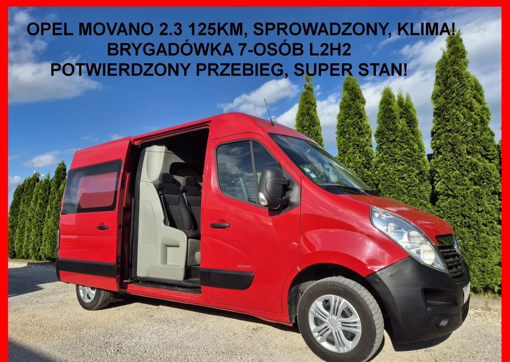 Opel Movano 2.3 125KM L2H2 Dubel Kabina - Dodávkа s dvojitou kabínou: obrázok 1 Opel Movano 2.3 125KM L2H2 Dubel Kabina - Dodávkа s dvojitou kabínou: obrázok 1
