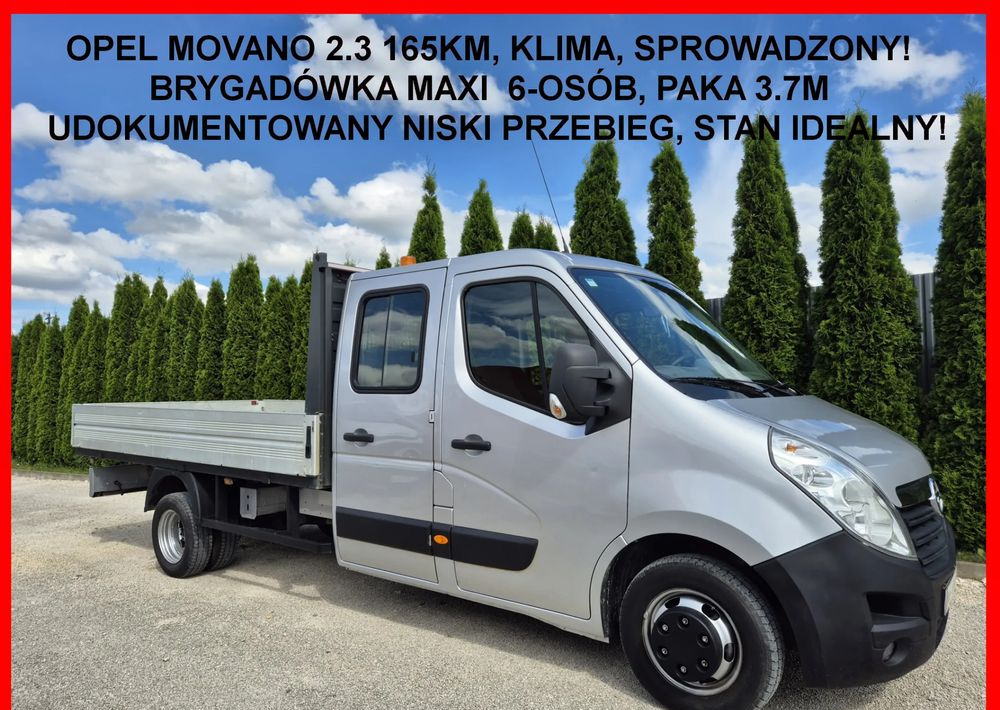 Opel Movano 2.3 165KM - Dodávkа s dvojitou kabínou: obrázok 1 Opel Movano 2.3 165KM - Dodávkа s dvojitou kabínou: obrázok 1