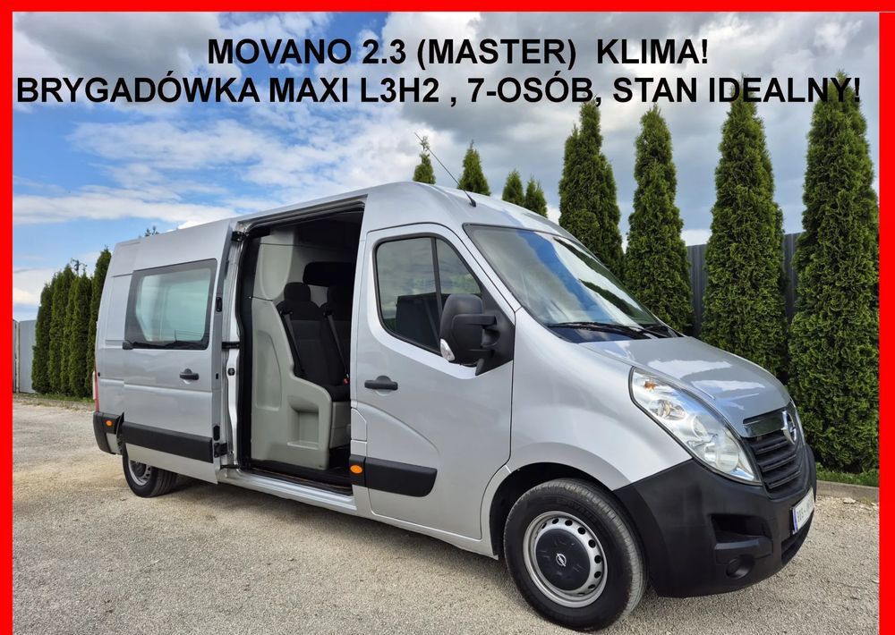 Opel Movano 2.3 - Dodávkа s dvojitou kabínou: obrázok 1 Opel Movano 2.3 - Dodávkа s dvojitou kabínou: obrázok 1