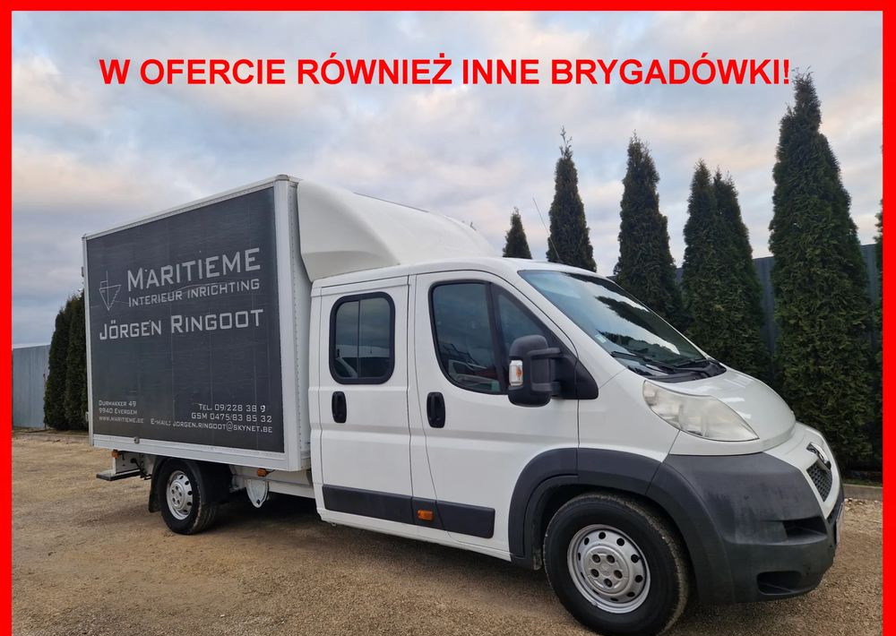 Peugeot Boxer 3.0 160KM Brygadówka - Dodávkа s dvojitou kabínou: obrázok 1 Peugeot Boxer 3.0 160KM Brygadówka - Dodávkа s dvojitou kabínou: obrázok 1