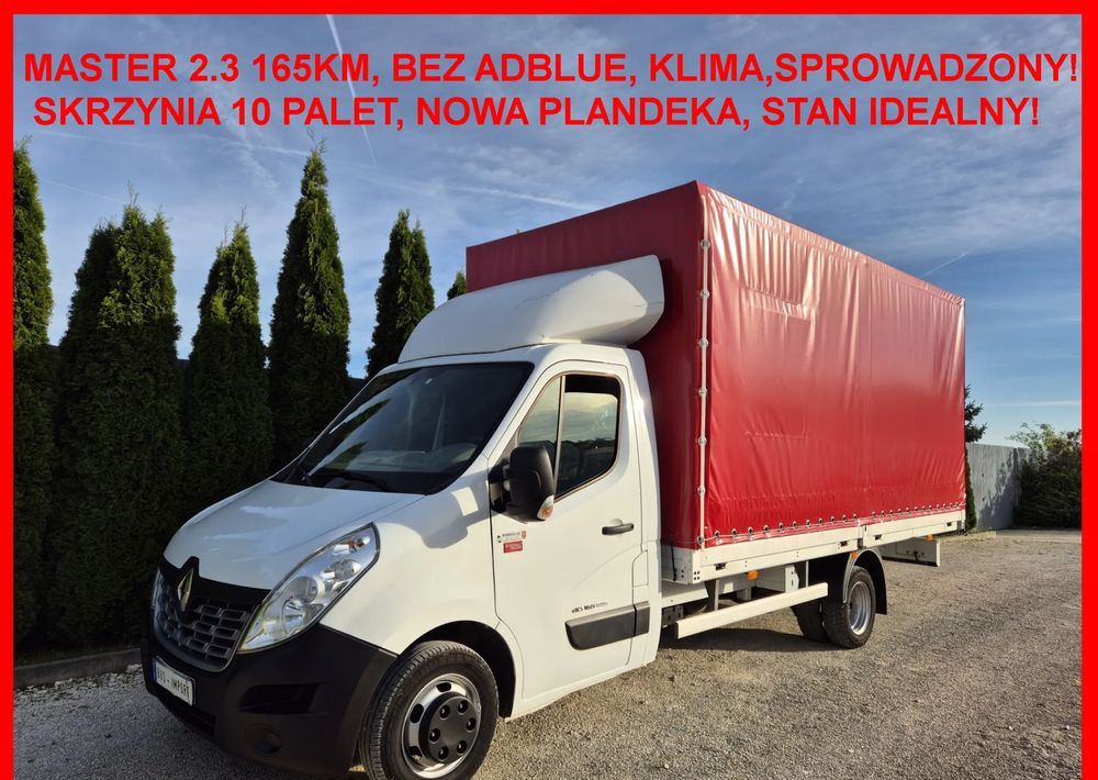 Renault Master 2.3 165KM Bez Adblue Skrzyniowy - Plachtová dodávka: obrázok 2 Renault Master 2.3 165KM Bez Adblue Skrzyniowy - Plachtová dodávka: obrázok 2