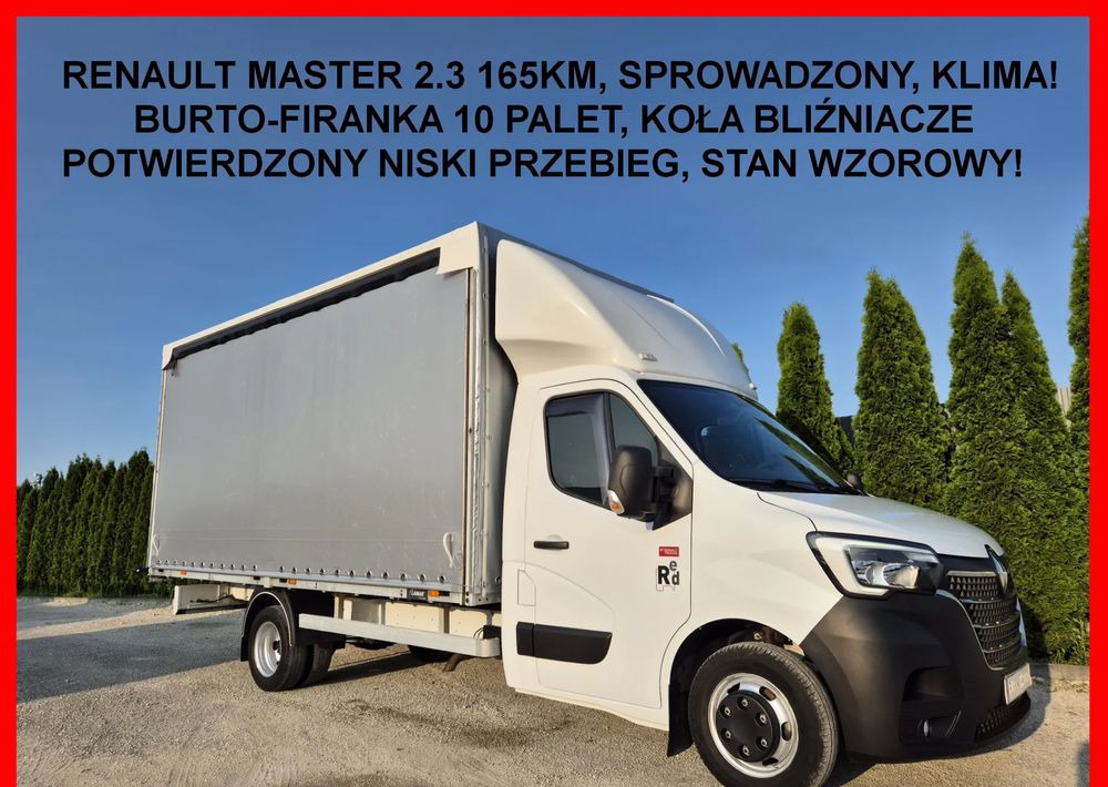 Renault Master 2.3 165KM Burto firanka - Plachtová dodávka: obrázok 1 Renault Master 2.3 165KM Burto firanka - Plachtová dodávka: obrázok 1