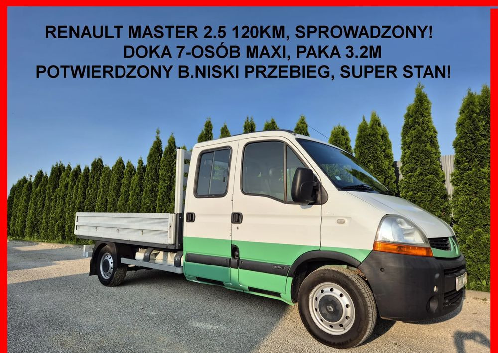Renault Master 2.5 120KM Dubel Kabina - Dodávkа s dvojitou kabínou: obrázok 1 Renault Master 2.5 120KM Dubel Kabina - Dodávkа s dvojitou kabínou: obrázok 1