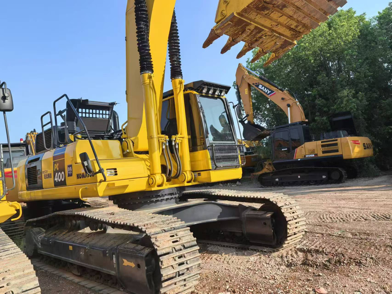 Pásové rýpadlo KOMATSU pc400-8: obrázok 8