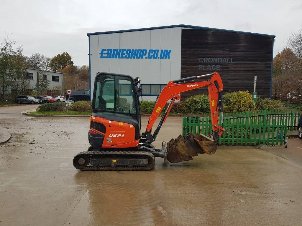 Kubota U27-4 - Mini rýpadlo: obrázok 4 Kubota U27-4 - Mini rýpadlo: obrázok 4