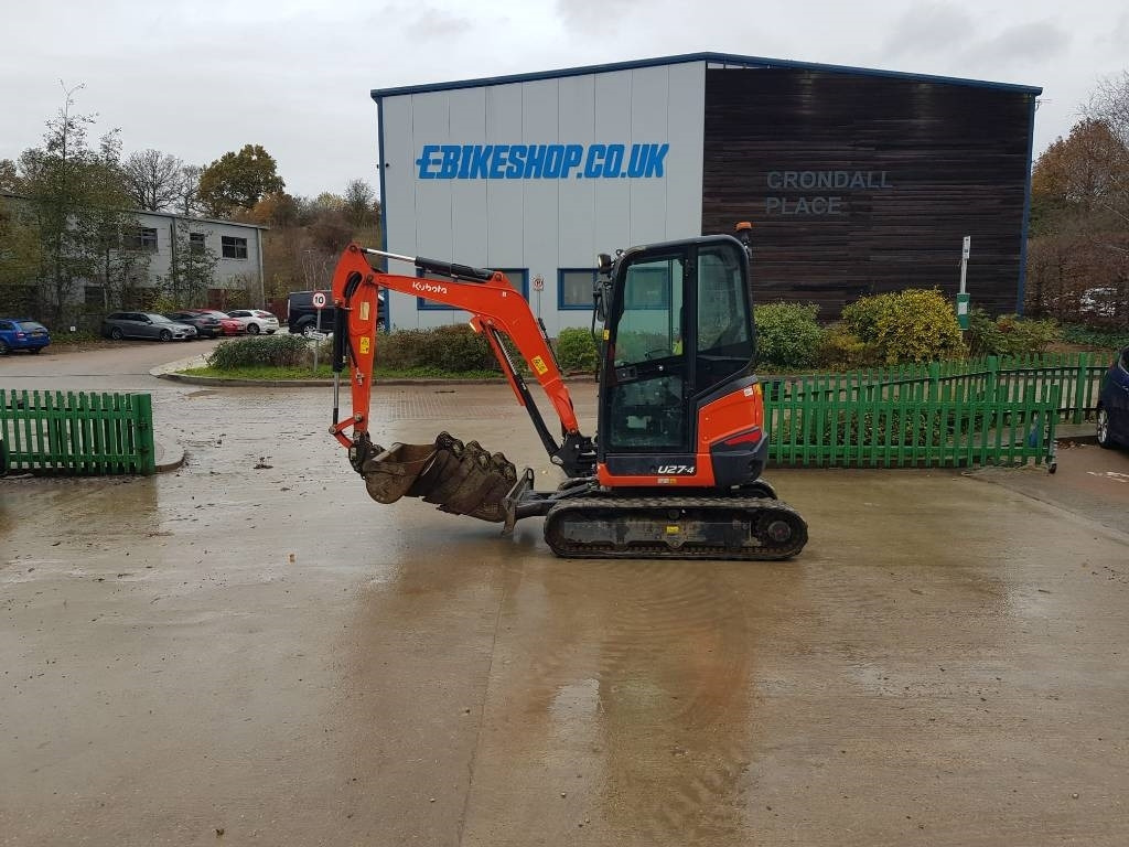 Kubota U27-4 - Mini rýpadlo: obrázok 1 Kubota U27-4 - Mini rýpadlo: obrázok 1