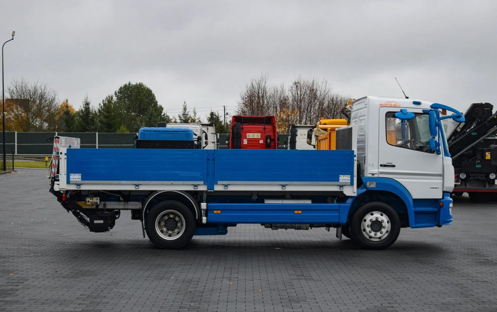 Mercedes-Benz ATEGO 1521 / EURO 6 / SKRZYNIA 5 M / WINDA ANTEO / PODUSZKI NA TYLNEJ OSI / KLIMA / TEMPOMAT / ALUFELGI / SERWISOWANY / SPROWADZONY - Valníkový/ Plošinový nákladný automobil: obrázok 4 Mercedes-Benz ATEGO 1521 / EURO 6 / SKRZYNIA 5 M / WINDA ANTEO / PODUSZKI NA TYLNEJ OSI / KLIMA / TEMPOMAT / ALUFELGI / SERWISOWANY / SPROWADZONY - Valníkový/ Plošinový nákladný automobil: obrázok 4