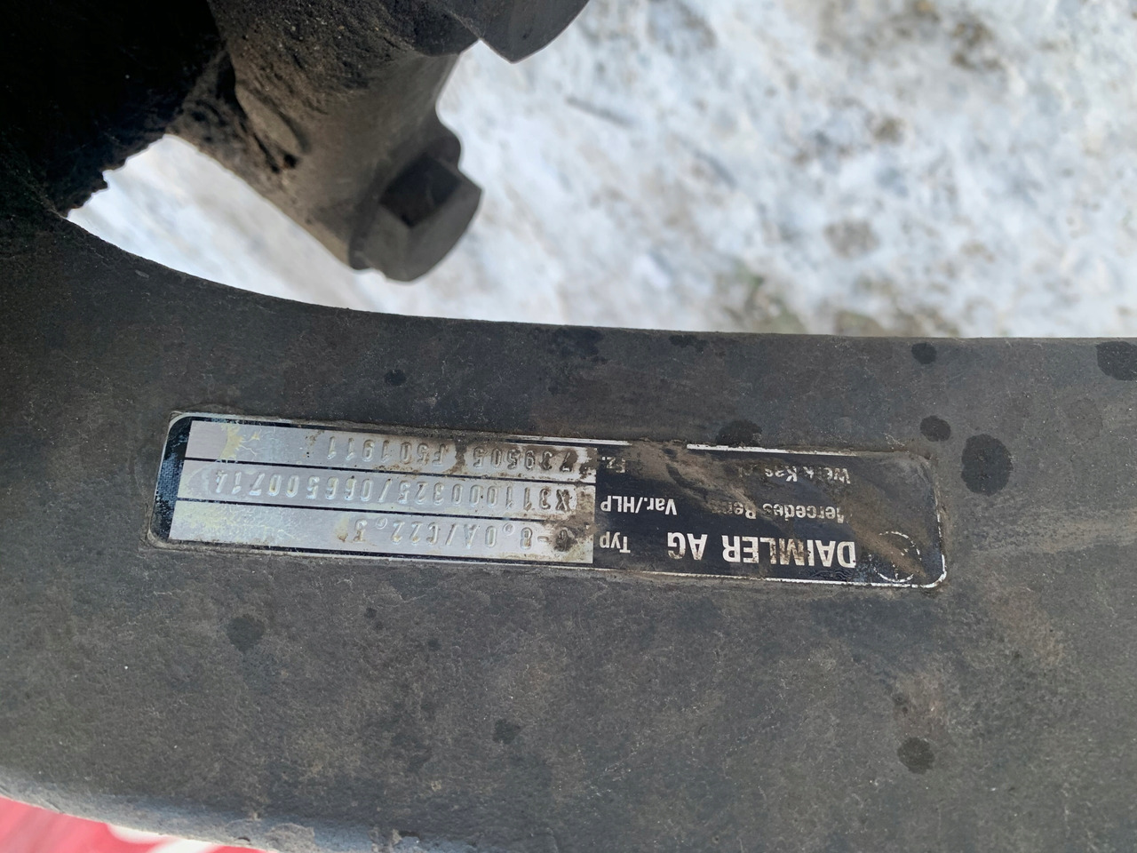 OŚ PRZEDNIA MERCEDES ACTROS MP4 ANTOS F-8.0/C22.5 - Predná náprava pre Nákladné auto: obrázok 2 OŚ PRZEDNIA MERCEDES ACTROS MP4 ANTOS F-8.0/C22.5 - Predná náprava pre Nákladné auto: obrázok 2