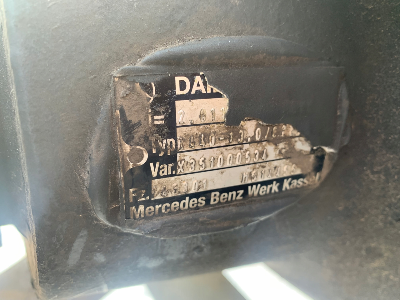 TYLNI MOST DYFER MERCEDES ACTROS MP4 R440 2,227 - Predná náprava pre Nákladné auto: obrázok 3 TYLNI MOST DYFER MERCEDES ACTROS MP4 R440 2,227 - Predná náprava pre Nákladné auto: obrázok 3