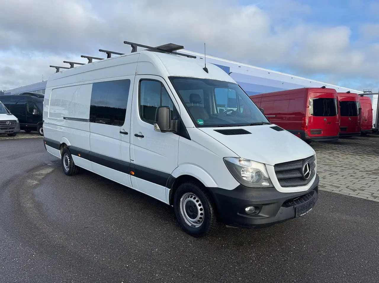 Mercedes-Benz Sprinter 319 CDI Maxi Lang XXL Extralang Mixto - Furgon, Dodávkа s dvojitou kabínou: obrázok 2 Mercedes-Benz Sprinter 319 CDI Maxi Lang XXL Extralang Mixto - Furgon, Dodávkа s dvojitou kabínou: obrázok 2
