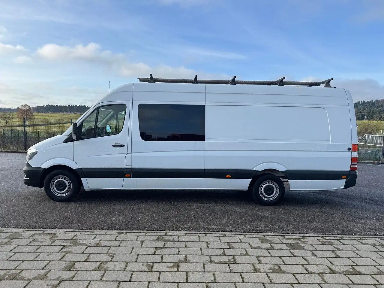 Mercedes-Benz Sprinter 319 CDI Maxi Lang XXL Extralang Mixto - Furgon, Dodávkа s dvojitou kabínou: obrázok 3 Mercedes-Benz Sprinter 319 CDI Maxi Lang XXL Extralang Mixto - Furgon, Dodávkа s dvojitou kabínou: obrázok 3