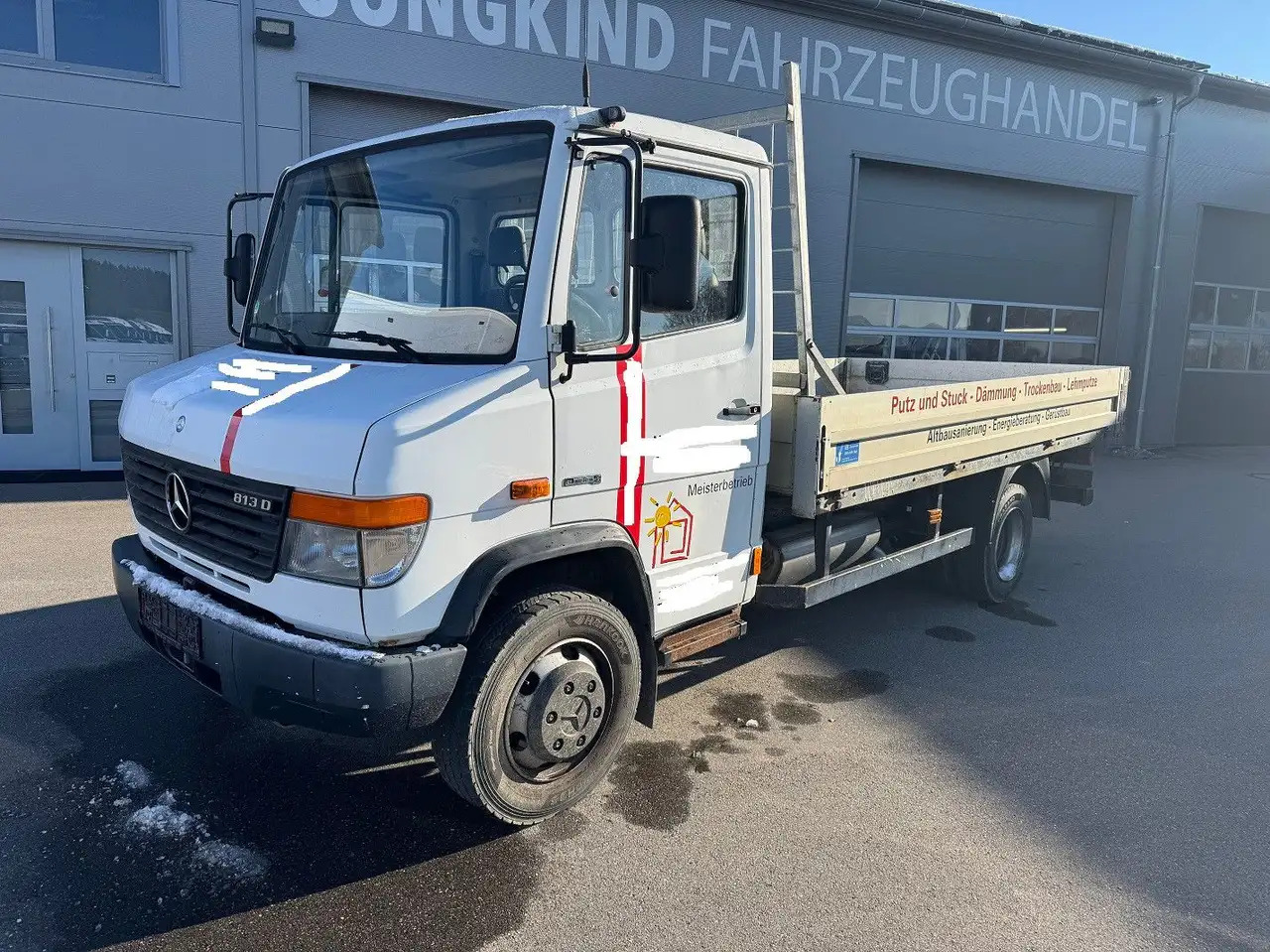 Mercedes-Benz Vario 813D Pritsche Lang AHK - Sklápač: obrázok 1 Mercedes-Benz Vario 813D Pritsche Lang AHK - Sklápač: obrázok 1