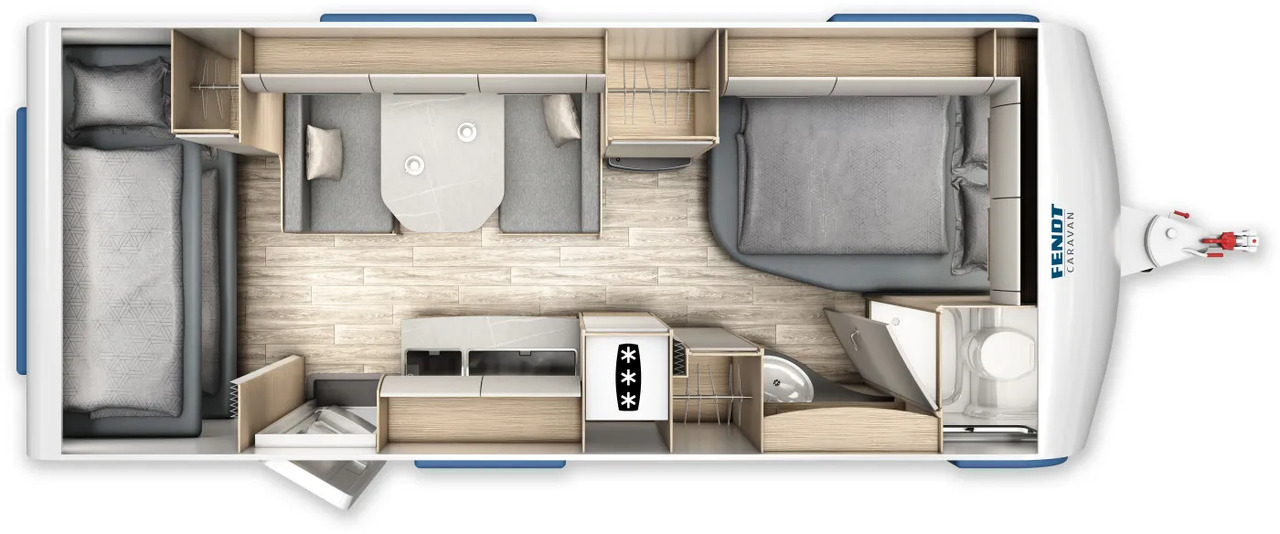 Fendt Bianco Selection 550 SKM Modell 2026 - Obytný príves: obrázok 2 Fendt Bianco Selection 550 SKM Modell 2026 - Obytný príves: obrázok 2