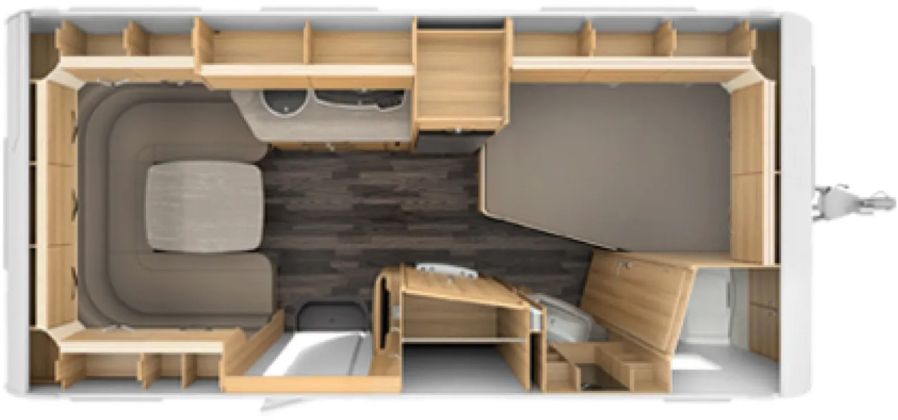 Tabbert Rossini 480 TD 2,3 Dusche, ATC, Vorzelt - Obytný príves: obrázok 2 Tabbert Rossini 480 TD 2,3 Dusche, ATC, Vorzelt - Obytný príves: obrázok 2