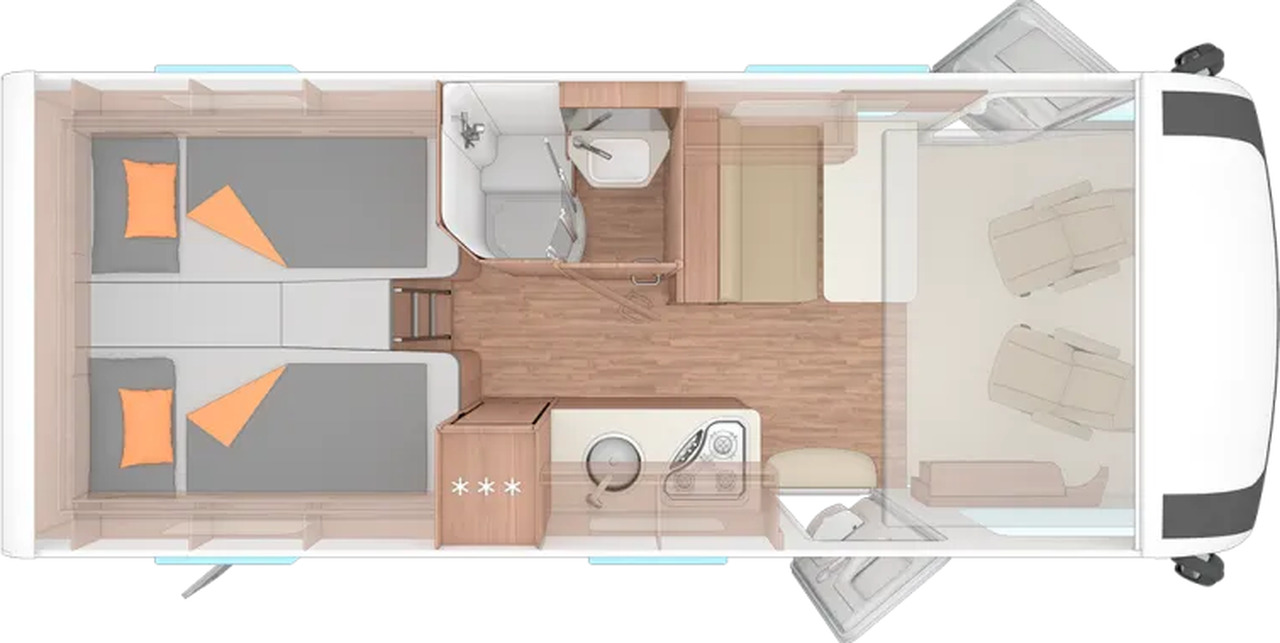 Wohnmobil Weinsberg CaraCore 650 MEG AUGTI Sitze - Integrované obytné auto: obrázok 2 Wohnmobil Weinsberg CaraCore 650 MEG AUGTI Sitze - Integrované obytné auto: obrázok 2