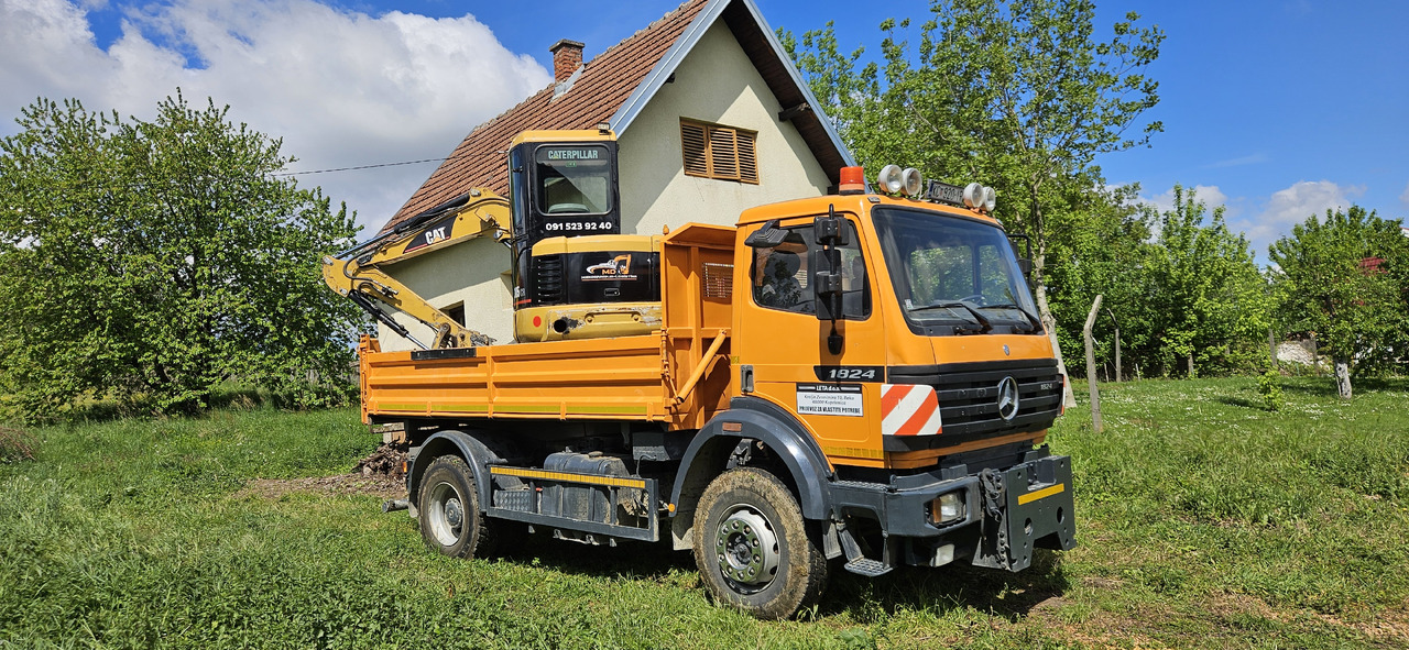 MERCEDES-BENZ 1824 ACTROS SK 4x4 - Sklápač: obrázok 3 MERCEDES-BENZ 1824 ACTROS SK 4x4 - Sklápač: obrázok 3