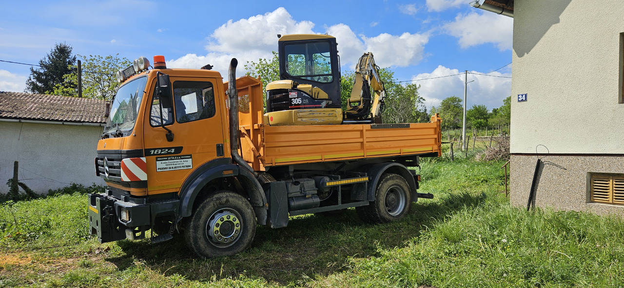 MERCEDES-BENZ 1824 ACTROS SK 4x4 - Sklápač: obrázok 1 MERCEDES-BENZ 1824 ACTROS SK 4x4 - Sklápač: obrázok 1