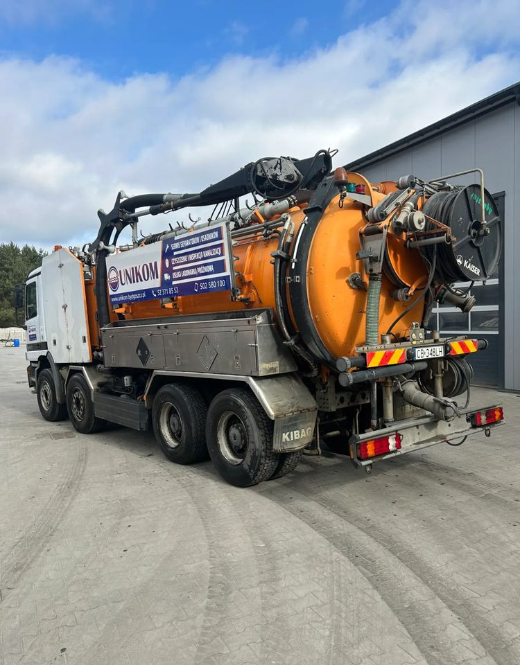 Mercedes-Benz ACTROS 3243 KAISER AQUASTER WUKO - Fekálne vozidlo: obrázok 5 Mercedes-Benz ACTROS 3243 KAISER AQUASTER WUKO - Fekálne vozidlo: obrázok 5