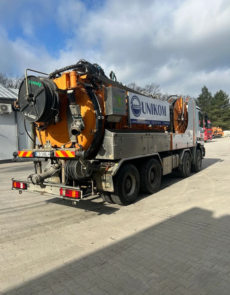 Mercedes-Benz ACTROS 3243 KAISER AQUASTER WUKO - Fekálne vozidlo: obrázok 4 Mercedes-Benz ACTROS 3243 KAISER AQUASTER WUKO - Fekálne vozidlo: obrázok 4