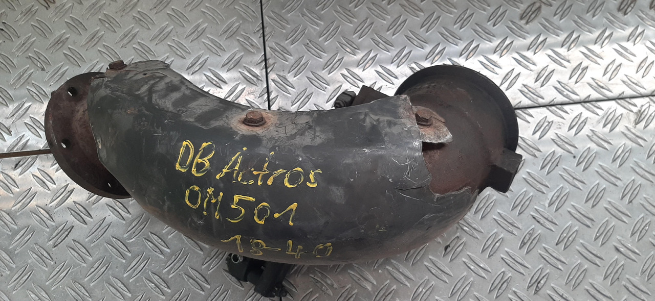 Gebrauchte DB Actros 1840 OM 501 Abgasrohr mit Motorbremse, Artikel - Nr. : 81.99999 - 9999 - Výfukové potrubie pre Nákladné auto: obrázok 1 Gebrauchte DB Actros 1840 OM 501 Abgasrohr mit Motorbremse, Artikel - Nr. : 81.99999 - 9999 - Výfukové potrubie pre Nákladné auto: obrázok 1