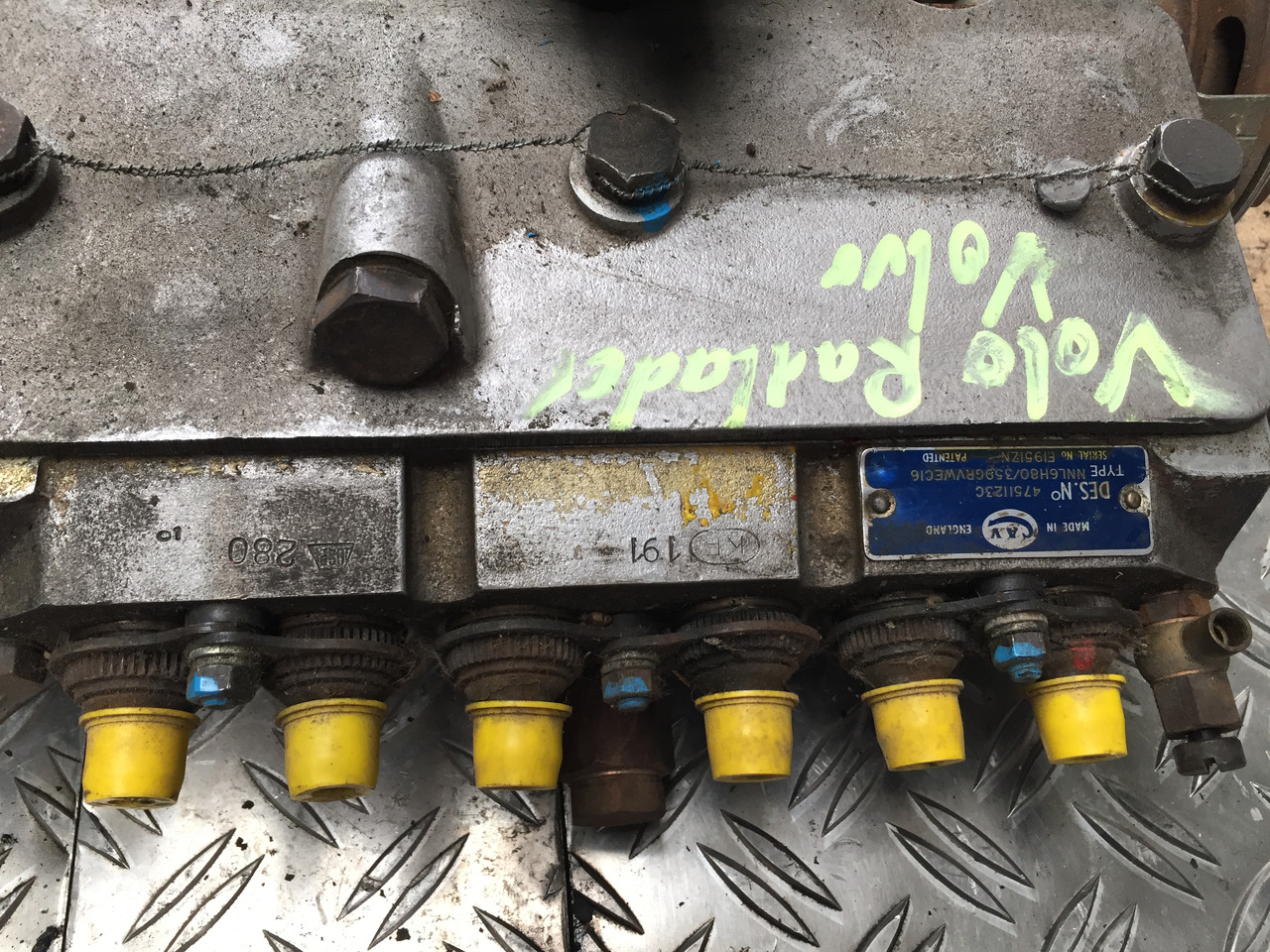 Palivové čerpadlo pre Nákladné auto Gebrauchte Einspritzpumpe VOLVO Radlader, Typ : NNL6H80 / 359GRVWECI6: obrázok 9 Palivové čerpadlo pre Nákladné auto Gebrauchte Einspritzpumpe VOLVO Radlader, Typ : NNL6H80 / 359GRVWECI6: obrázok 9