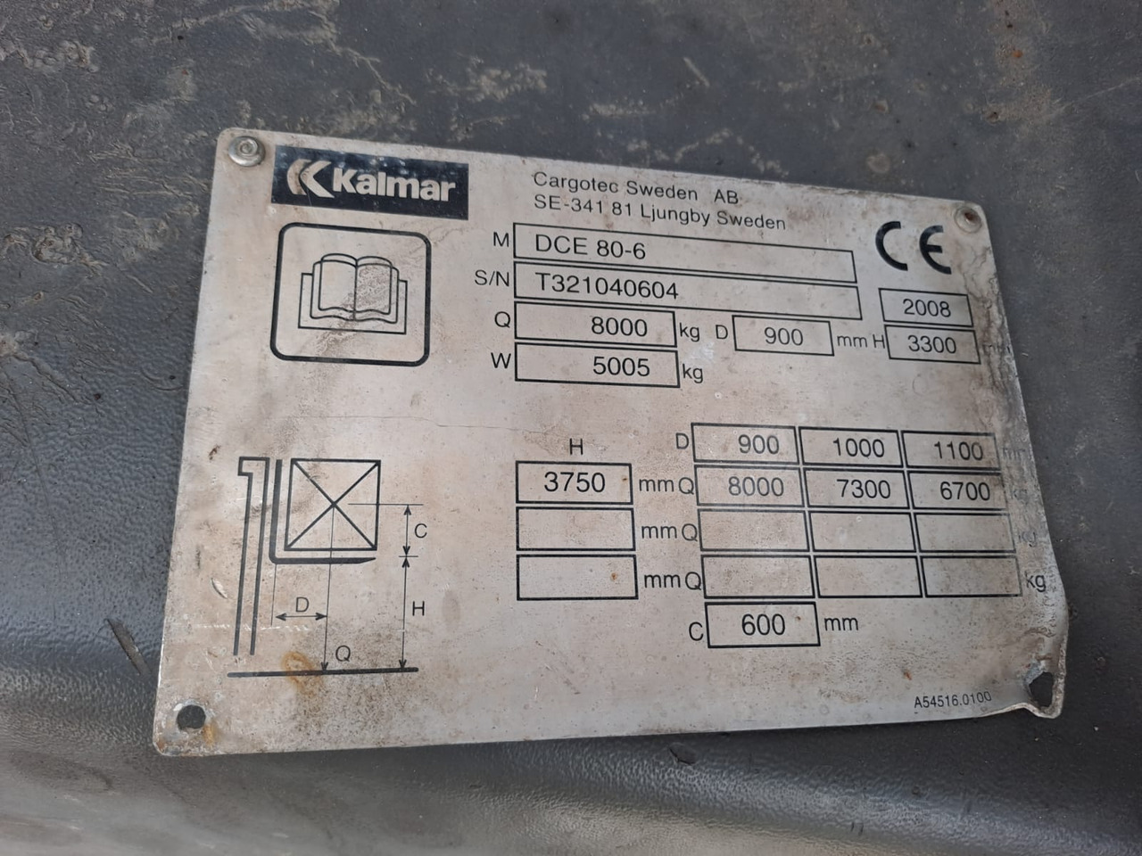 Leasing KALMAR DCE 80 - 6 KALMAR DCE 80 - 6: obrázok 24