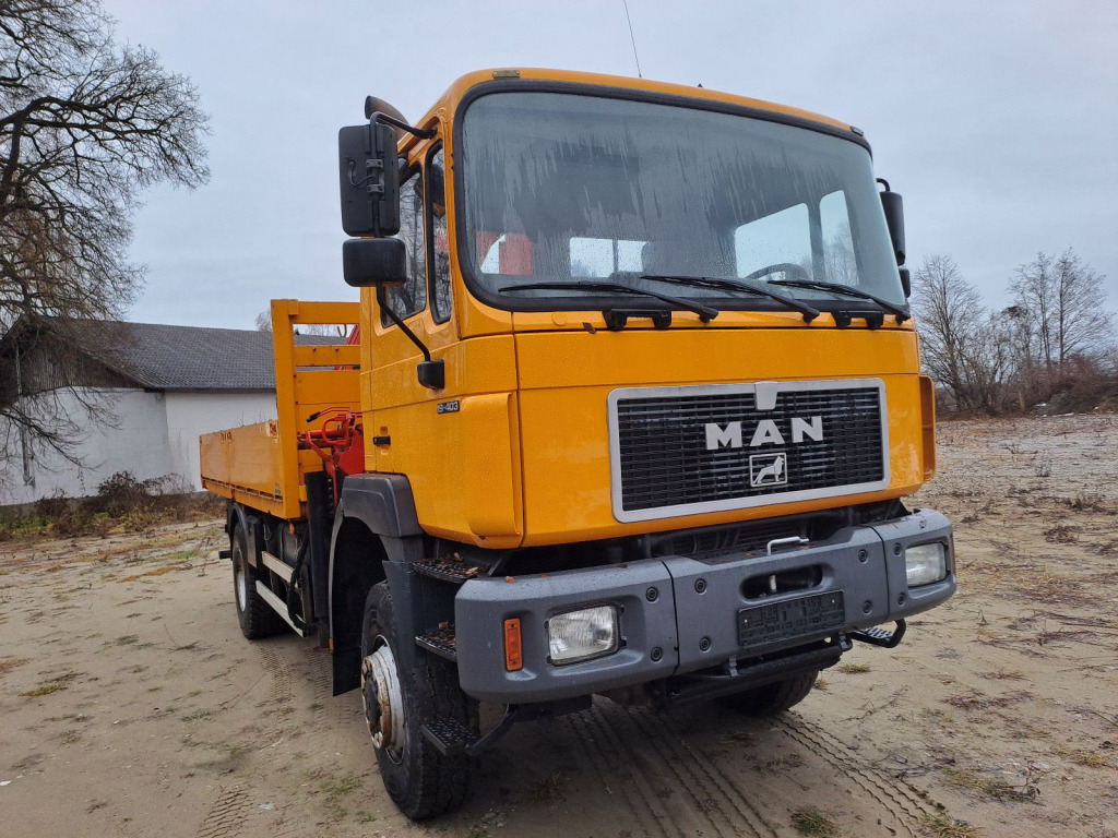 MAN 19.403 Pritsche 4x4 mit Palfingerkran PK 21000 mit Funk - Fernbedienung - Auto s hydraulickou rukou: obrázok 2 MAN 19.403 Pritsche 4x4 mit Palfingerkran PK 21000 mit Funk - Fernbedienung - Auto s hydraulickou rukou: obrázok 2