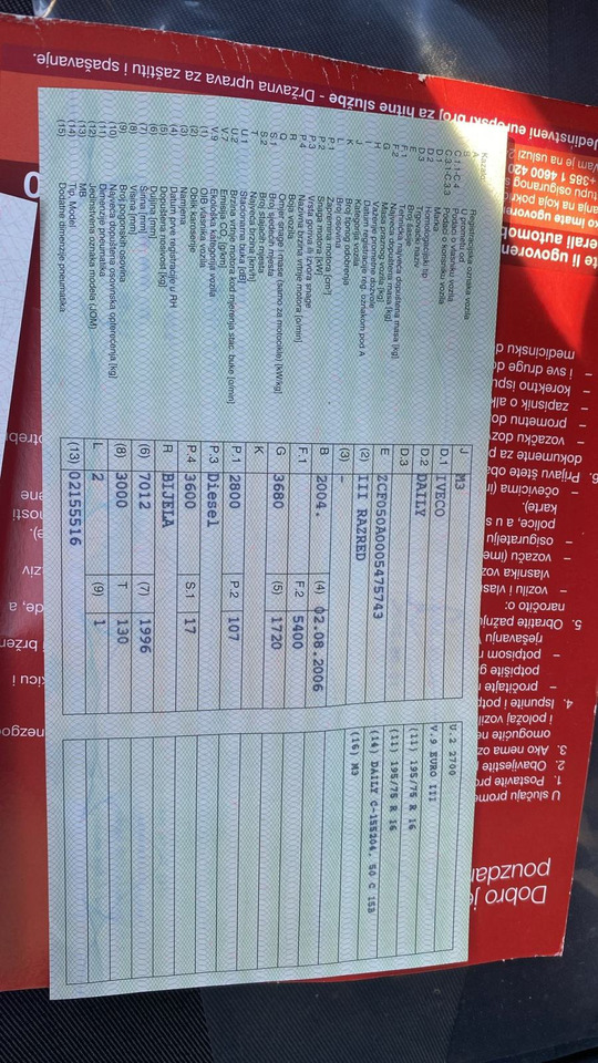 Iveco, 2004 god. - Minibus, Mikrobus: obrázok 3 Iveco, 2004 god. - Minibus, Mikrobus: obrázok 3